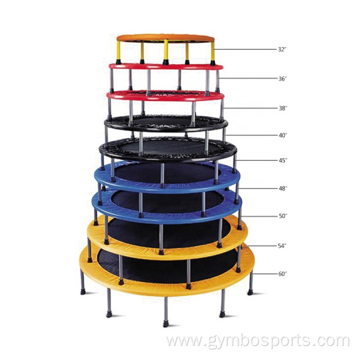 Fitness Safety Indoor Children Mini Round Bungee Trampoline